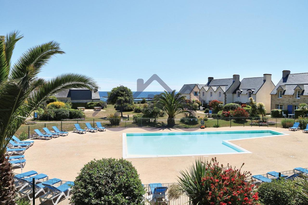 Localise - A06 - Entierement De Plain-Pied Avec Petite Vue Mer - Donnant Sur La Piscine Et Le Jardin - Wifi Inclus - Draps Inclus - Guilvinec Buitenkant foto