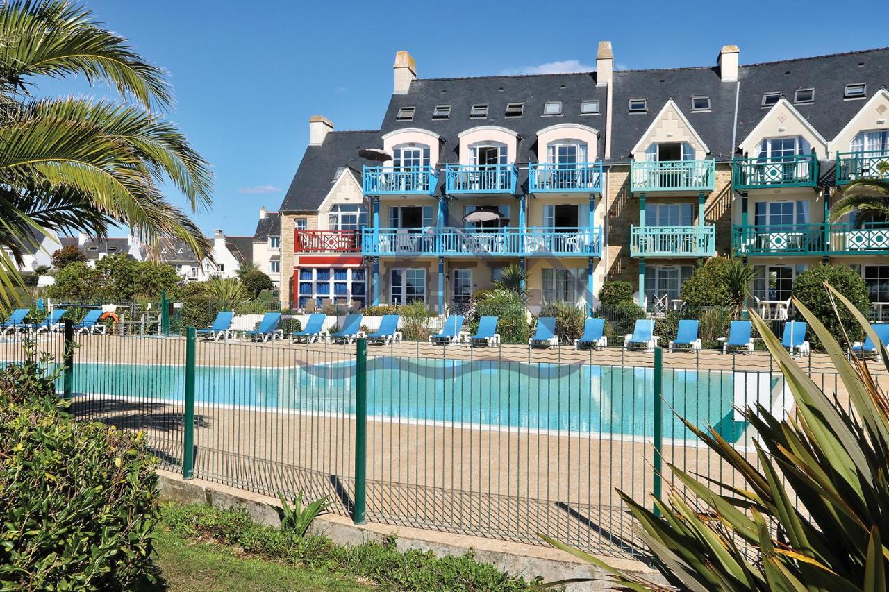 Localise - A06 - Entierement De Plain-Pied Avec Petite Vue Mer - Donnant Sur La Piscine Et Le Jardin - Wifi Inclus - Draps Inclus - Guilvinec Buitenkant foto