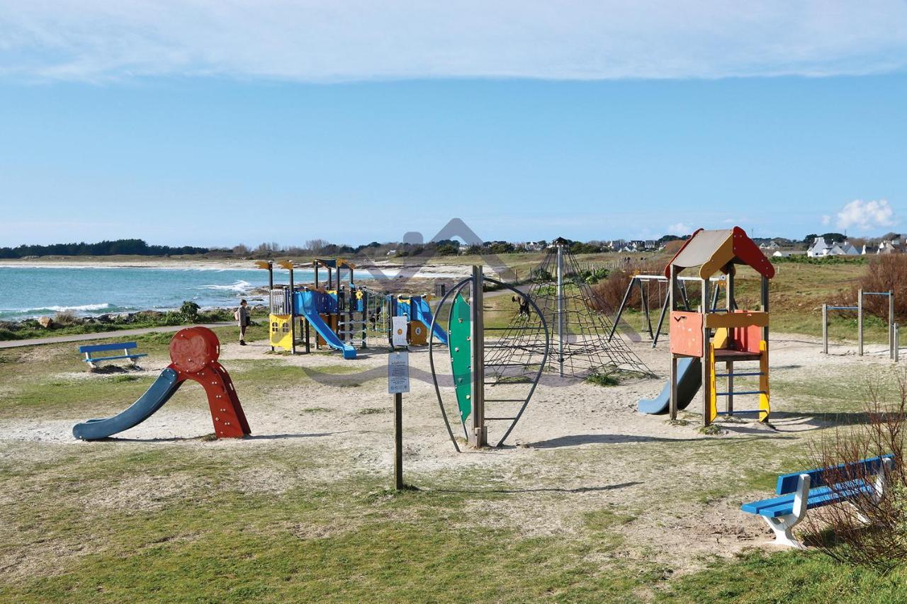 Localise - A06 - Entierement De Plain-Pied Avec Petite Vue Mer - Donnant Sur La Piscine Et Le Jardin - Wifi Inclus - Draps Inclus - Guilvinec Buitenkant foto
