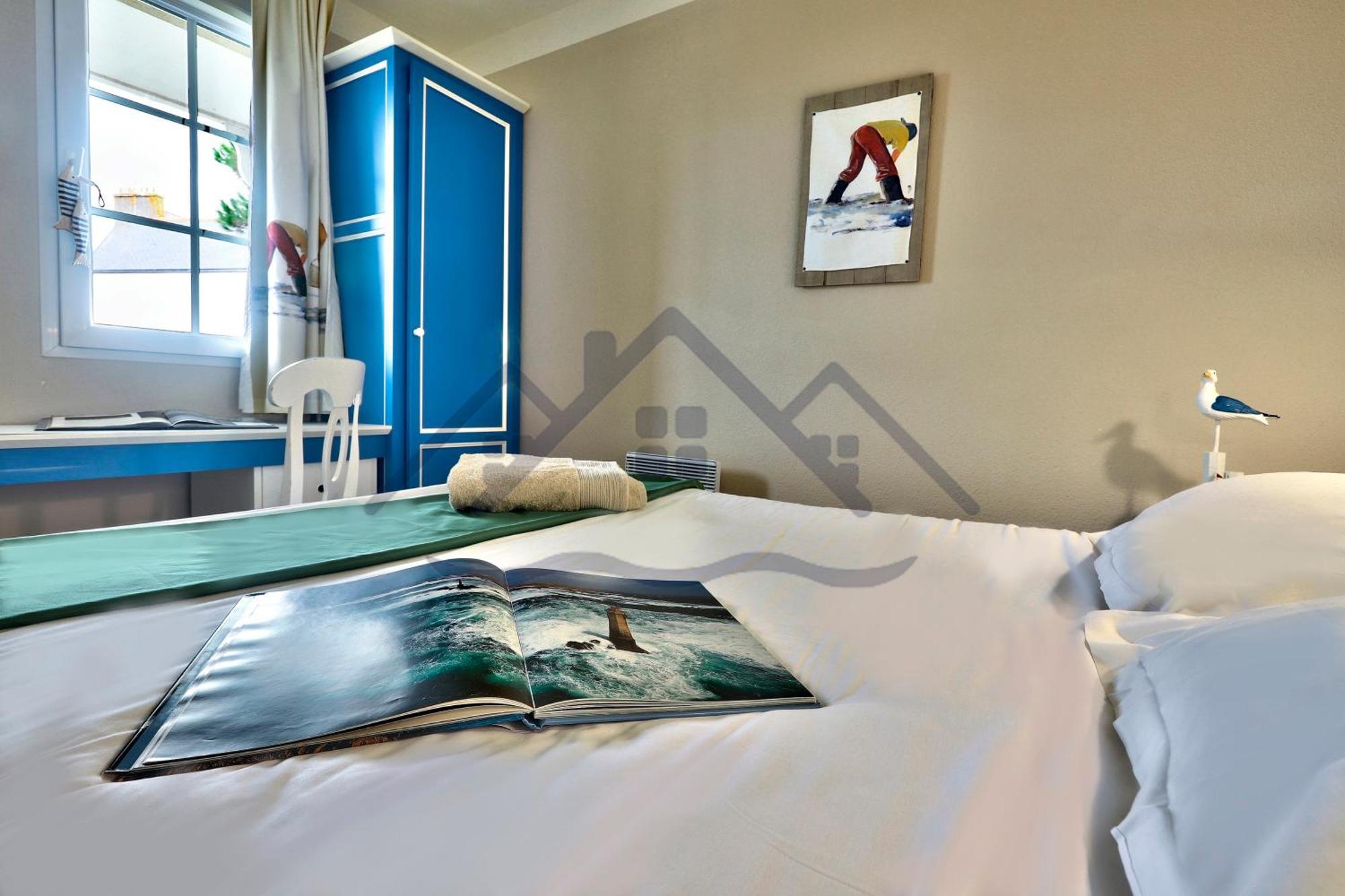 Localise - A06 - Entierement De Plain-Pied Avec Petite Vue Mer - Donnant Sur La Piscine Et Le Jardin - Wifi Inclus - Draps Inclus - Guilvinec Buitenkant foto